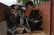 Medina River Cleanup Dumpster Medina River Cleanup Dumpster